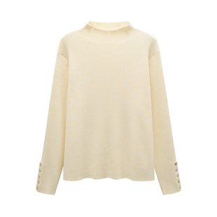 微胖的喵喵大码胖mm冬季穿搭巨好看半高领针织上衣显瘦打底衫1266