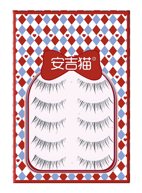 安吉猫整条仙子款睫毛