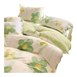 纯棉被套单件180x200褥子套宿舍单人学生全棉被罩150x200x230双人