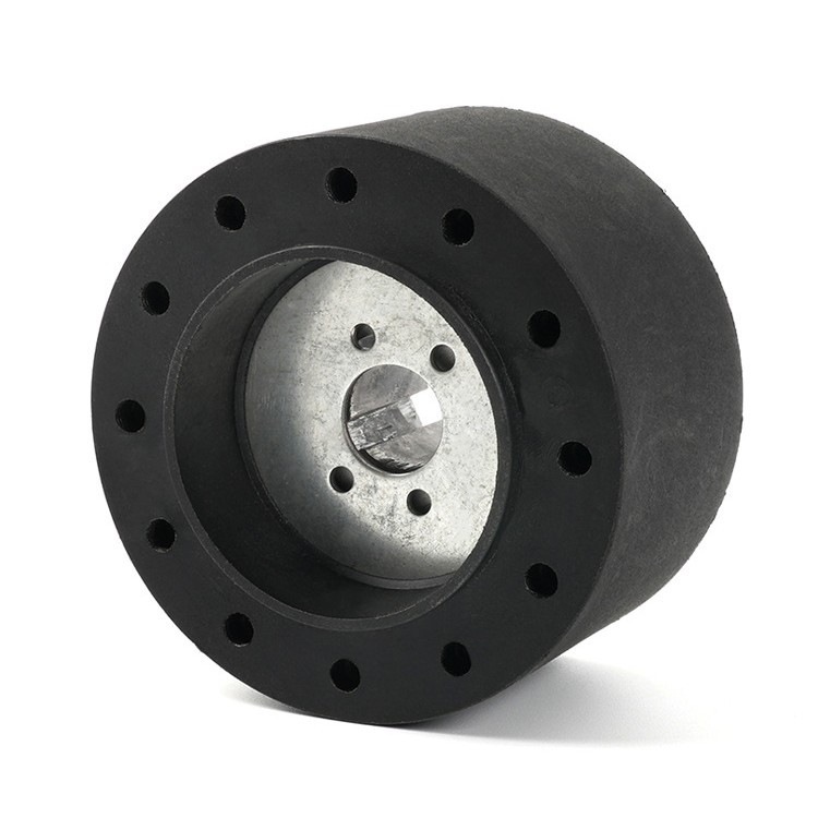 跨境游艇方向盘底座铝合金转向改装配件适配器船用盘19mm