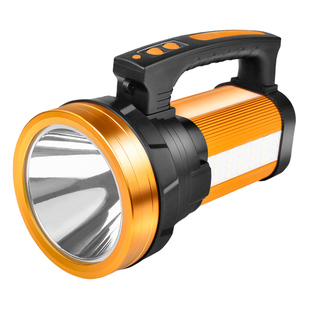 探照灯户外强光超亮防水照明灯室外手电筒工程移动防爆灯led射灯