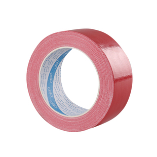 铠圳强力彩色布基胶带耐磨高粘防水胶带婚庆展会易撕胶单面牛皮接缝红黑绿蓝灰银色大力胶布Diy装饰地毯胶带