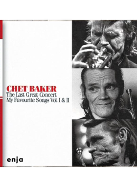正版 查特贝克chet baker 最后音乐会1&2 My Funny Valentine 2CD