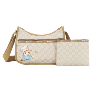 LeSportsac乐播诗新款TRENDY系列萌趣印花百搭通勤子母包斜挎包