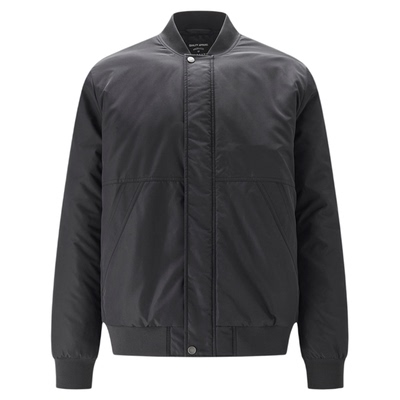 佐丹奴外套男装斜口袋棒球领梭织飞行员夹克棉衣外套 13075860