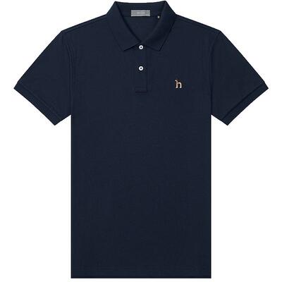 哈吉斯男士短袖多彩polo衫