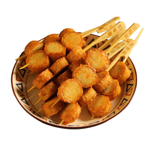 鼎味泰 鱼芙蓉10串关东煮食材热卖墨鱼丸串豆捞火锅麻辣烫商罗森