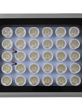 220V光感50W60WLED监控白光停车场照车牌补光灯夜视自动监控补光