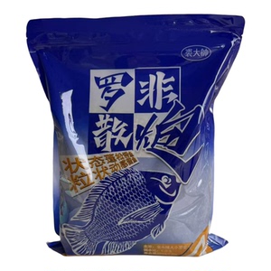 4斤黑坑裘大帥罗非散炮饵料大小福寿鱼饵黄面黄沙基础原塘料野钓