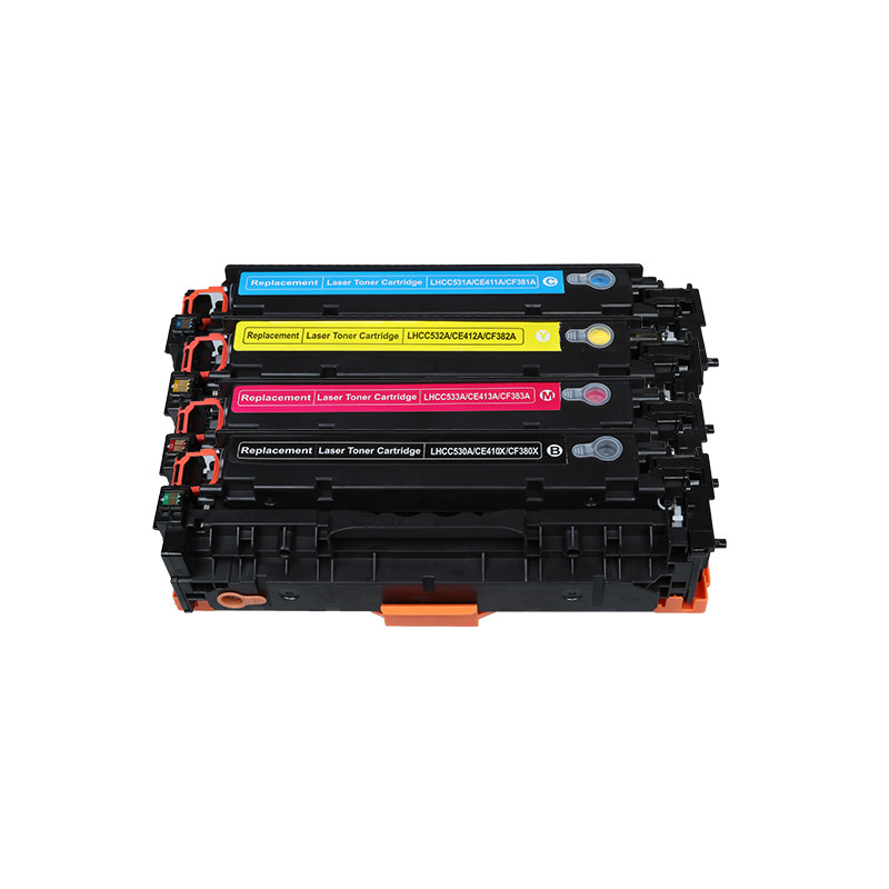 适用惠普m451dn硒鼓cp2025 cc530a彩色打印机墨盒HP m476 m451 m475dn粉盒m351a/mfp m375nw碳粉cm2320晒鼓