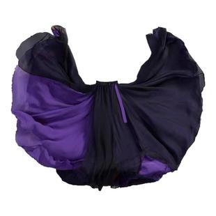 720度千千阙歌古典舞黑白双层中国风雪纺大摆裙新款人世间舞蹈服