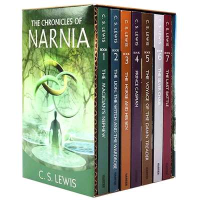 纳尼亚传奇7册全集英文原版