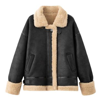 画风drawwind短款外套皮衣