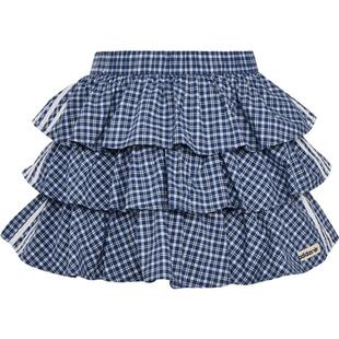 滔搏adidas阿迪达斯三叶草女子PLAID SKIRT运动休闲半身裙KU9398