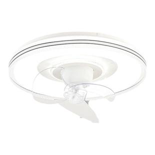 钻石牌风扇灯360°摇头卧室房间吸顶扇新款家用儿童房吊扇一体灯