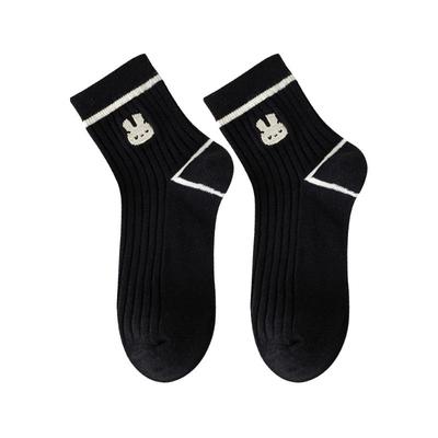 被这双刺绣条纹袜子狠狠拿捏了！