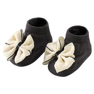 童泰婴儿袜子女宝宝地板袜儿童短筒袜女童室内防滑隔凉学步鞋袜