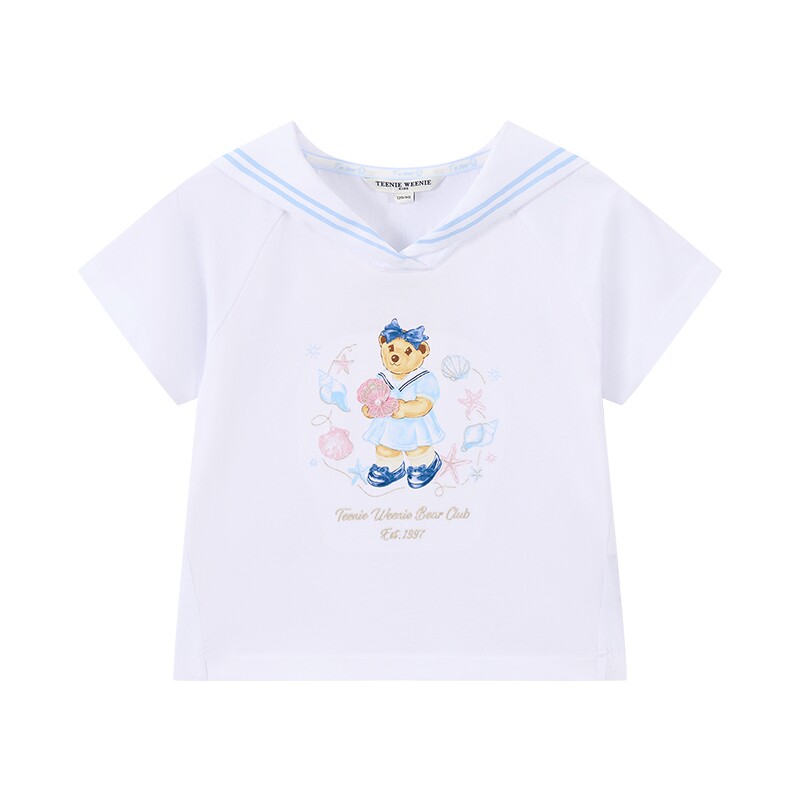 TeenieWeenieKids水手领短袖T