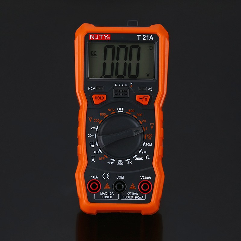 新款直销货源天宇电工仪表便捷家用台式数显多用表T21A数字多用表