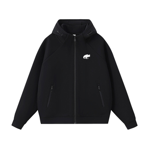 Gbiaior美式连帽卫衣外套女秋冬季oversize重磅加厚款开衫早秋潮