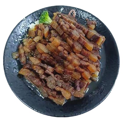 温州酱油肉腊肉猪肉500克蒸即可