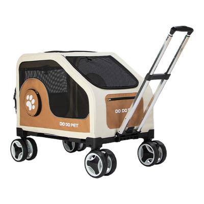 配备SUV级轮胎拉杆秒变车载狗笼