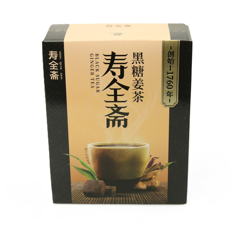 寿全斋黑糖姜茶120g买3盒送1盒