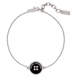 【新年特惠】MARC JACOBS/莫杰 BUTTON MJ 金属纽扣精美配饰手链