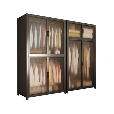 碳钢制衣柜家用出租房简易衣橱