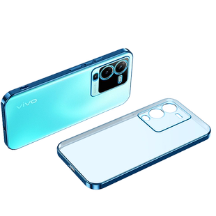 适用vivos15手机壳ⅴivos16Pro新款s17P防摔壳ⅴivos12女s18维沃x100 简约vⅰv0s10pro新品s15透显裸机色2025