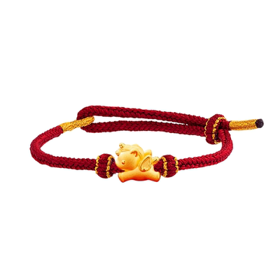 【马年送礼】黄金手绳送女友