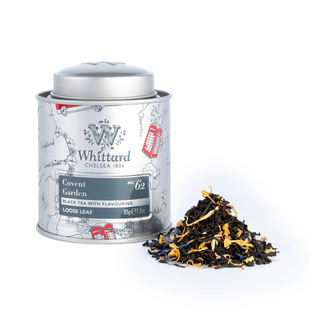 Whittard旅游系列 考文特花园风味红茶迷你罐35g英式花草茶叶