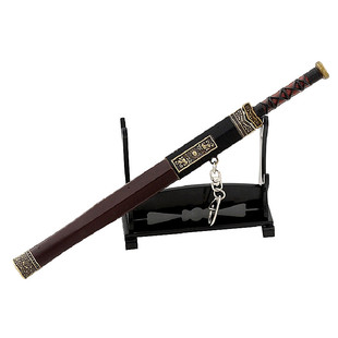 古代兵器越王勾践剑秦始皇宝剑唐横刀武器金属模型玩具永劫无间刀