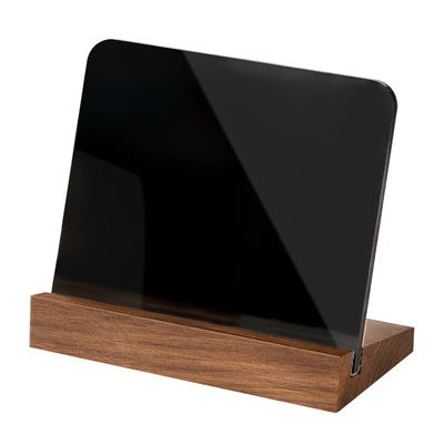 小黑板价格展示牌实木桌牌送画笔