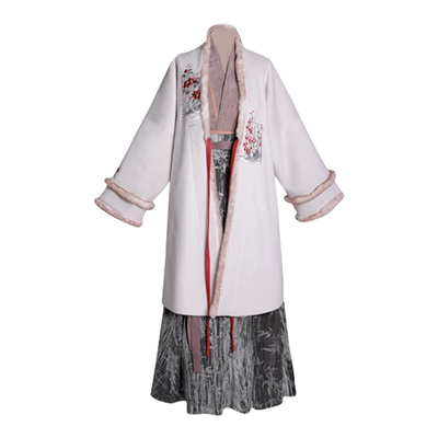 拟梦雪中客原创秋冬汉服有口袋