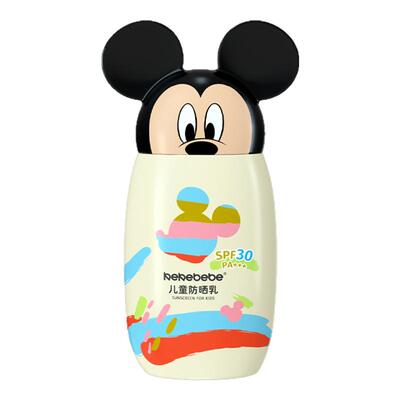 迪士尼儿童防晒乳婴儿物理防晒