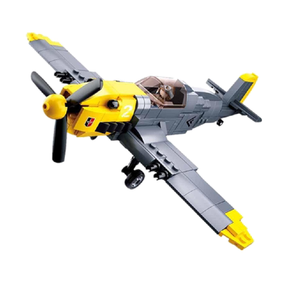 二战德国飞机积木拼装玩具