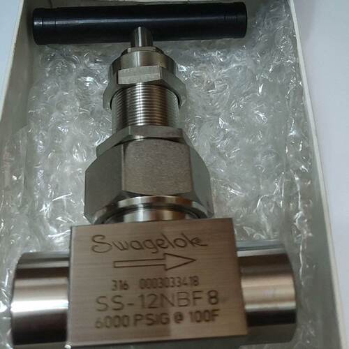 议价世伟洛克 Swagelok SS-12NBF8 针阀316不锈钢 压力6000PSIG全