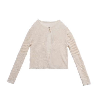 MovinGlow微透针织开衫