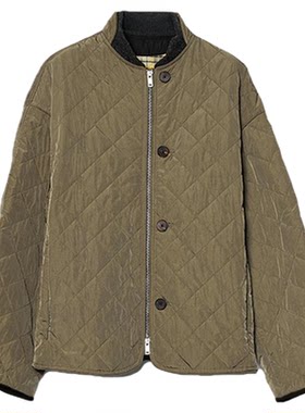 进口防泼水尼龙短版棉服外套
