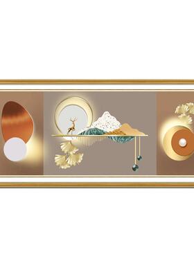 客厅装饰画简约现代自粘贴画壁画沙发背景墙贴纸画免打孔大气墙画