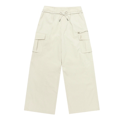 MLB官方 女裤2026春季新款运动裤休闲时尚户外梭织长裤3FWPV0161