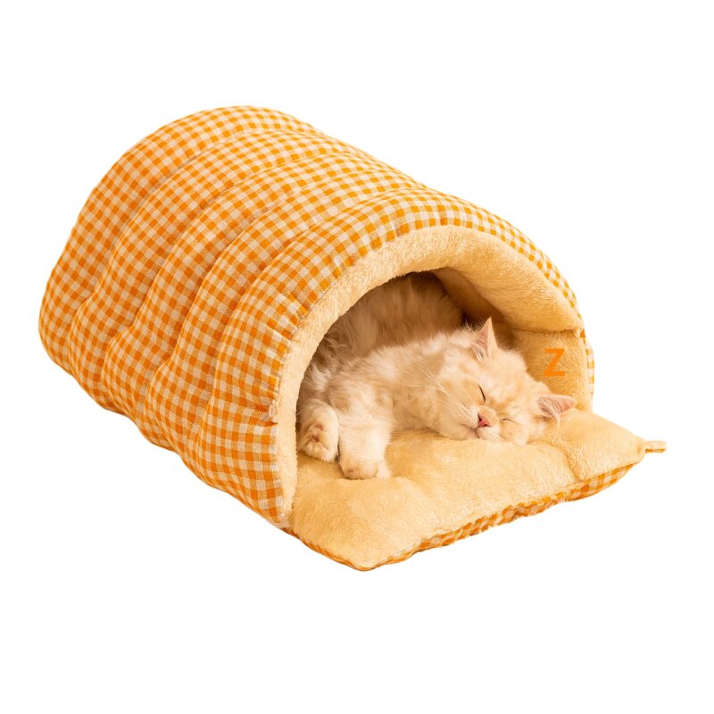 加绒加厚不塌陷可拆洗猫窝