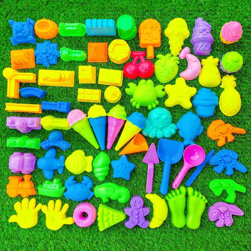 儿童太空玩具沙模具套装泥模型城堡沙滩工具彩橡皮泥蛋糕水果玩具