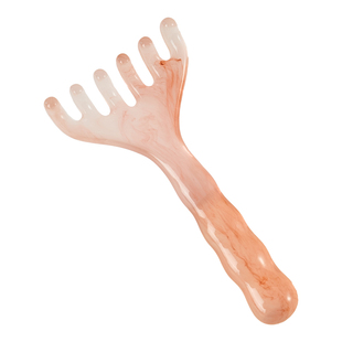 欢好鹿角按摩梳按摩头皮经络疏通头皮按摩梳经络梳头部按摩梳五爪