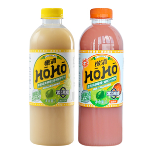 HOHO橄清 茉莉花滇橄榄汁饮料1L*2瓶 健康滇橄榄茉莉果汁整箱特批