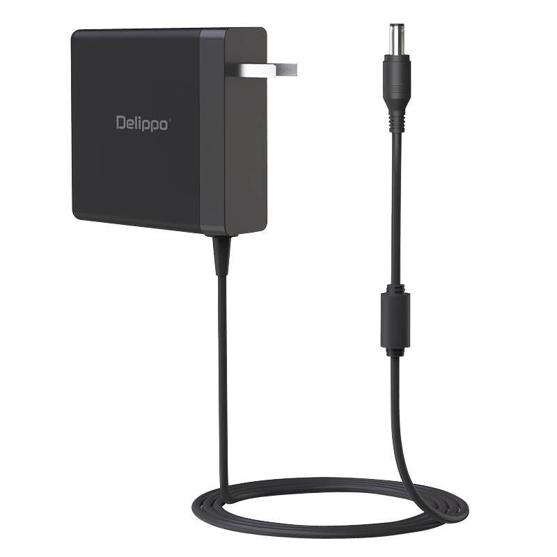 Delippo便携式氮化镓120W电源适配器24V5A DC液晶显示器通用220V转24V10A监控开关电源摄像头变压器