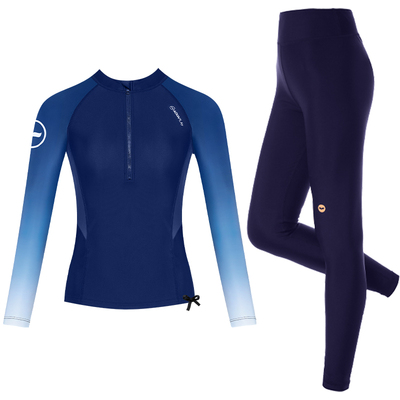 AquaPlay长袖泳衣女防晒速干冲浪