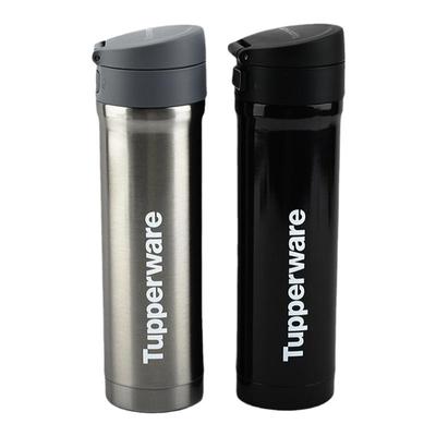 特百惠430ml易开盖真空保温杯