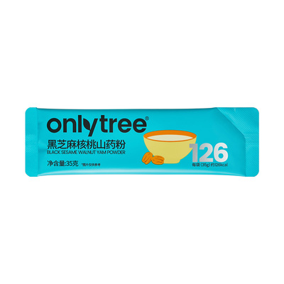 onlytree黑芝麻核桃山药粉